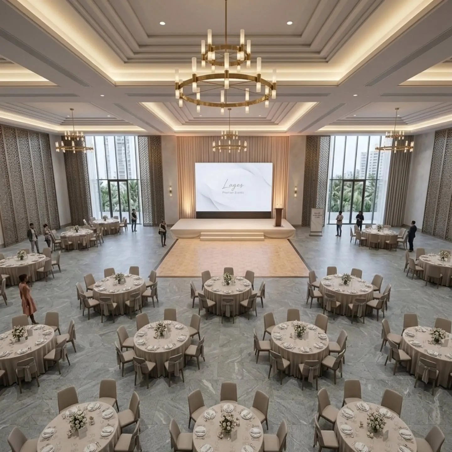 Banquet & Multipurpose Hall view